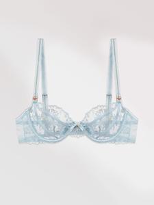 Gianna Bellucci Бюстгальтер балконет 'Raffaella' в светло-голубом цвете