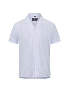 Рубашка Nils Sundström, цвет hellblau weiß