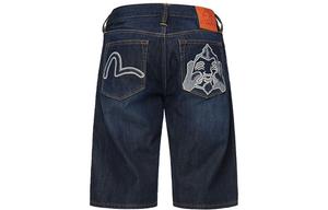 Джинсовые шорты мужские деним синий EVISU