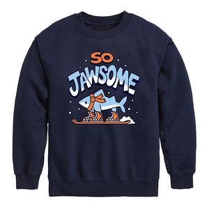 Детский джемпер с принтом jawsome Licensed Character, Navy