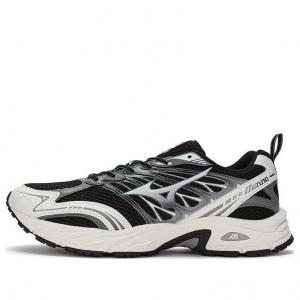 Беговые кроссовки Mizuno LG 2000 'Black White Silver', черный