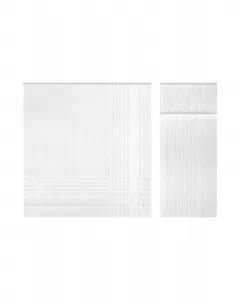 Футляр из 3 белых носовых платков Guasch, белый