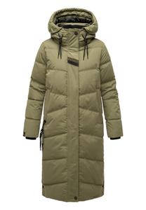 Стеганое пальто Кушельмаузи NAVAHOO, цвет Olive Leaf