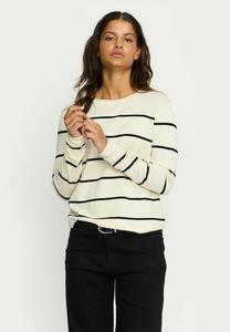 Джемпер Soft Rebels MARLA ROLL EDGE STRIPE, Arctic Wolf/Beige