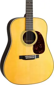 Акустико-электрогитара Martin HD-28E Standard Dreadnought (2025), верх из массива ели