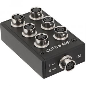 CAMVATE 1-to-6 Power Splitter Box for Sound Devices, C2715