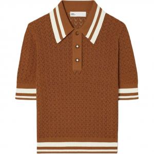 SS24 Поло для женщин Caramel TORY BURCH, Caramel