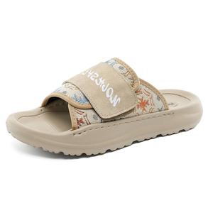 SOBB Скользостойкие амортизирующие шлепанцы для мужчин с защитой от истирания белые, цвет White