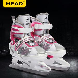 HEAD Детские регулируемые коньки для фигурного катания H7 Pink And White, размер M (36-41)