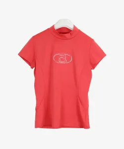 Быстросохнущий пуловер с короткими рукавами, защищающий от УФ-излучения Archivio, цвет Red(020)