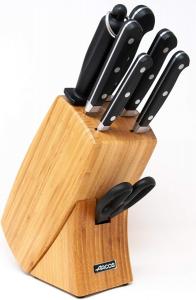 Arcos набор кухонных ножей, 7 предметов, кованая сталь NITRUM, включает овощной, шеф-нож, для хлеба, для нарезки, ножницы, мусат, серия Classic