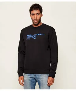 Толстовка Regular fit Karl Lagerfeld Jeans, черный