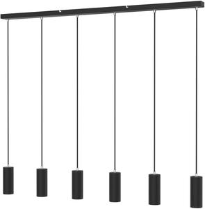 Подвесной светильник Globo, 115x6x120 см, черный