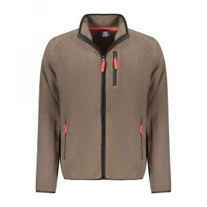 Коричневый мужской свитер из полиэстера Geographical Norway