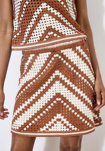 Юбка А-силуэта Apricot, цвет Stone