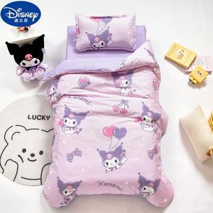 Disney Комплект постельного белья для детей из 6 предметов (летний, одеяло 500 г, пододеяльник), цвет Balloon Kuromi Dean