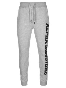 Повседневные брюки ALPHA INDUSTRIES Big Letters, Light grey