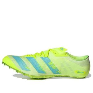 Кроссовки adizero prime sprint шипы Adidas, зеленый
