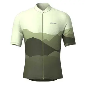 Джерси с коротким рукавом Cube CMPT Mountain, зеленый