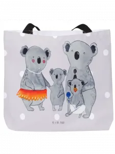 Шоппер Mr. & Mrs. Panda, серый пастельный