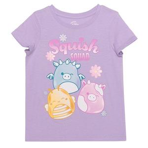 Футболка с принтом Squish Squad для девочек 4-12 лет Jumping Beans