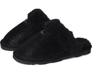 Женские тапочки Bearpaw Loki Exotic, Black Metallic