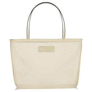 TORY BURCH Тонкая тюлевая сумка с отделкой из наппа
