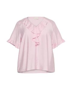 Блузка KAFFE CURVE, розовый