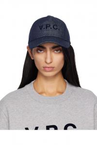 A.P.C. Navy Eden 'VPC' cap