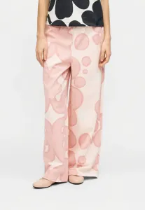 Спортивные брюки naturalali keidas kioski Marimekko, Light Pink/Off-White