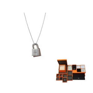 Кожаный, металлический ожерелье O'Kelly для женщин HERMES