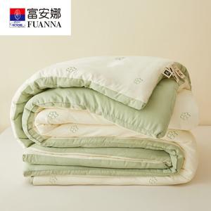 Fuanna Одеяло 150х200 см, 7A, хлопок, вес 2,5 кг, цвет кремовый с цветочным узором