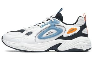 Обувь для жизни Мужская с низким верхом Sail Белый/черный/синий/оранжевый Xtep