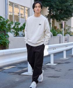 Специальный заказ: толстовка-пуловер DISCUS (Discus) на флисовой подкладке товар, представленный на YouTube Coen, цвет Off White