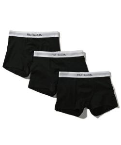 Боксеры FRUIT OF THE LOOM, комплект из 3 штук Select Brands, цвет Black