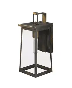 Элегантный современный настенный светильник для освещения патио и входа Slickblue, bronze