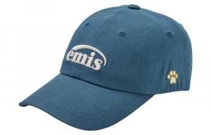 Emis Хлопковая бейсболка женская синяя
