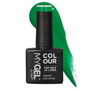 Лак для ногтей mygel gel-nagellack Mylee, groovy green, объем 10 мл