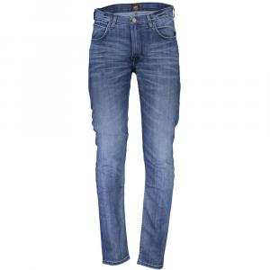 Синие хлопковые джинсы Lee, синий