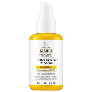 Better screen uv сыворотка spf 50+ солнцезащитный крем для лица с коллагеновым пептидом Kiehl'S Since 1851, объем 48 мл