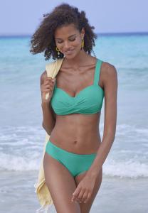 Топ бикини LASCANA BANDEAU, Türkis/Turquoise