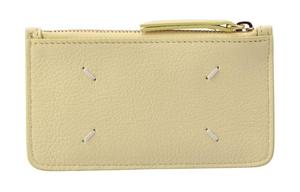 Maison Margiela Миниатюрный кожаный кошелёк унисекс с лимонным принтом