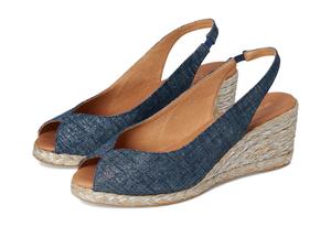 Туфли Andre Assous Audrey, Navy Silver