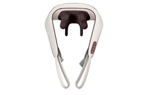 Массажер для шеи и плеч, многофункциональный, имитация ручного разминания, шаль с термотерапией AJA 75D 710 AUX, слоновая кость