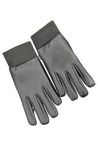 Мужские перчатки Hugo Boss непромокаемые с логотипом, черный