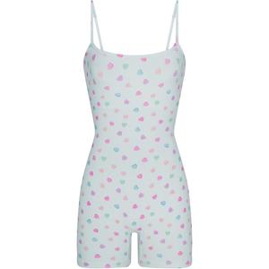 Valentine's Day Collection SS25 SOFT LOUNGE SCOOP ONESIE боди женское COMING SOON/Cotton Candy Heart Print Skims, Coming Soon/Cloud Candy Heart Print