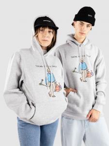 Худи Brother Merle Rubbish Hoodie, heather grey