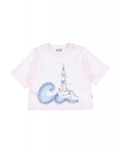 Футболка Il Gufo, светло-розовый