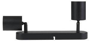 Потолочный светильник Nettlife Freiheit 2-flammig, черный