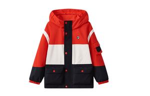 FILA Kids Пуховик/пуховик, цвет Fiery Red